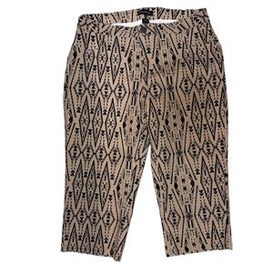 Ashley Stewart Plus Size Ladies‎ 16 Stretchy Capris
